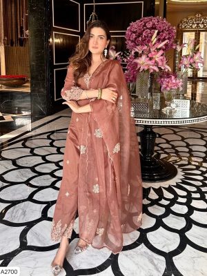 Women Silk Kurta Pant Dupatta Set