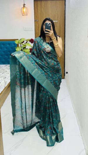 bandhani saree